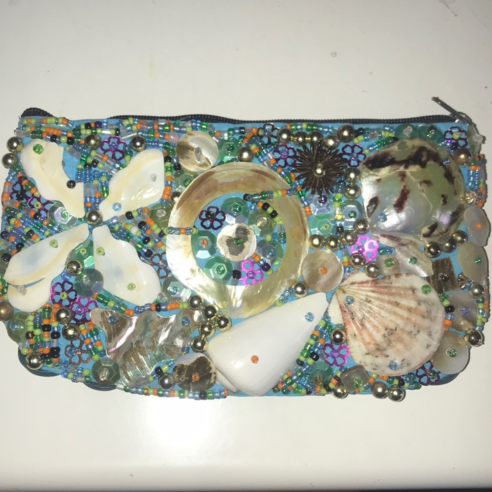 Multi-Colored Seashell Wallet- Philippines - image 1